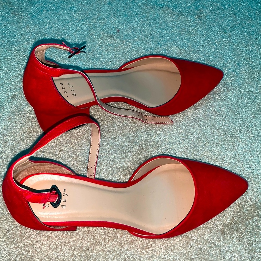 Red high heels